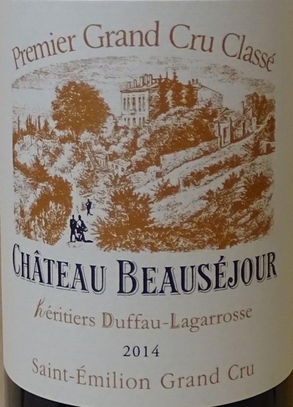 Château Beausejour Heritiers Duffau-Lagarosse 2014, 1er Grand Cru Classé St.-Emilion Magnum