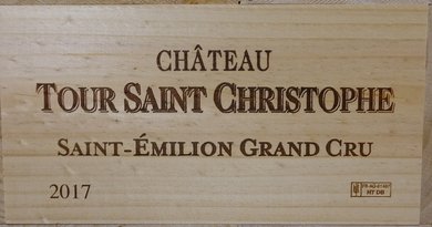 Château Tour Saint Christophe 2017, St. Emilion Grand Cru Classé