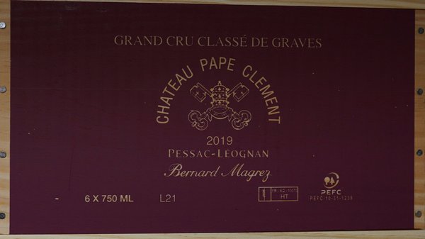 Château Pape Clément 2019, Grand Cru Classé de Graves