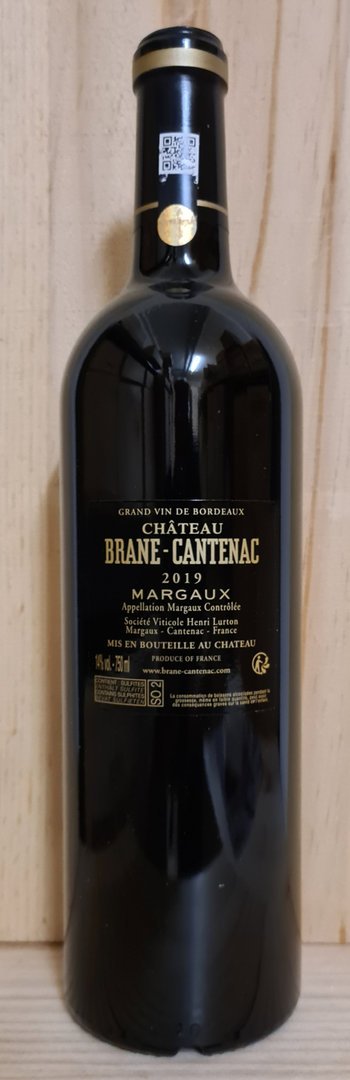 Château Brane Cantenac 2019, 2ème Grand Cru Classé Margaux