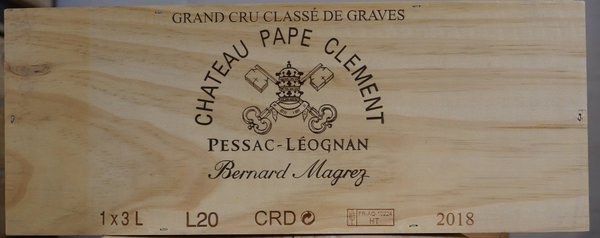 Château Pape Clément 2018, Grand Cru Classé de Graves Doppelmagnum