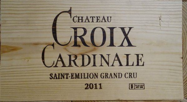 Château Croix Cardinale 2011, St. Emilion Grand Cru