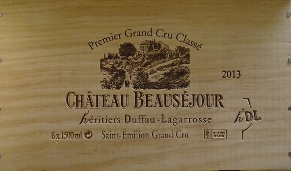 Château Beausejour Duffau-Lagarosse 2013, 1er Grand Cru Classé St.-Emilion Magnum