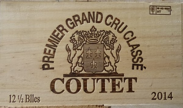 Château Coutet 2014, 1er Grand Cru Classé Barsac 0,375l