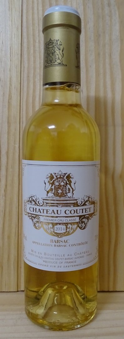 Château Coutet 2014, 1er Grand Cru Classé Barsac 0,375l