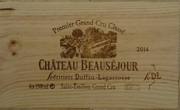 Château Beausejour Heritiers Duffau-Lagarosse 2014, 1er Grand Cru Classé St.-Emilion Magnum