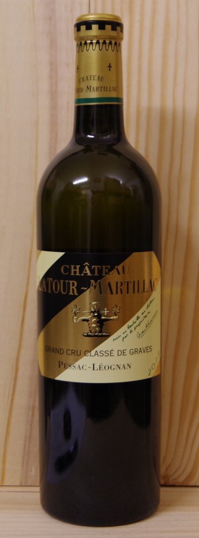 Château Latour Martillac blanc 2015, Grand Cru Classé de Graves