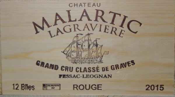 Château Malartic Lagraviere 2015, Grand Cru Classé de Graves