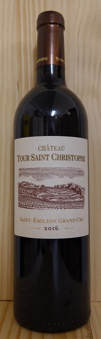 Château Tour Saint Christophe 2016, St. Emilion Grand Cru Classé