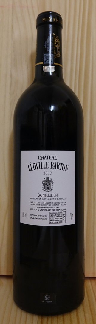 Château Leoville Barton 2017, 2ème Grand Cru Classé St.-Julien
