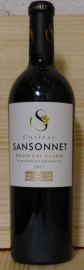 Château Sansonnet 2017, St. Emilion Grand Cru Classé