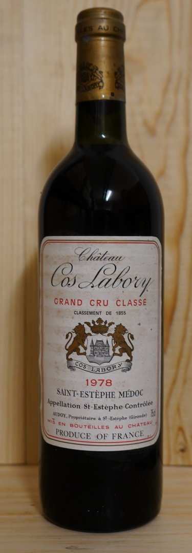 Château Cos Labory 1978, Grand Cru Classé