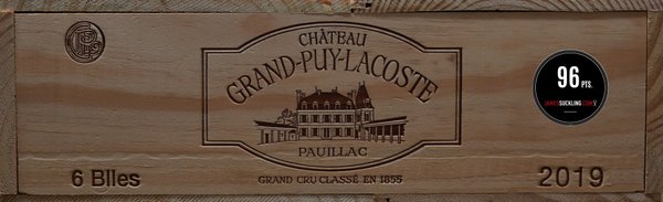 Château Grand-Puy-Lacoste 2019, 5ème Grand Cru Classé Pauillac