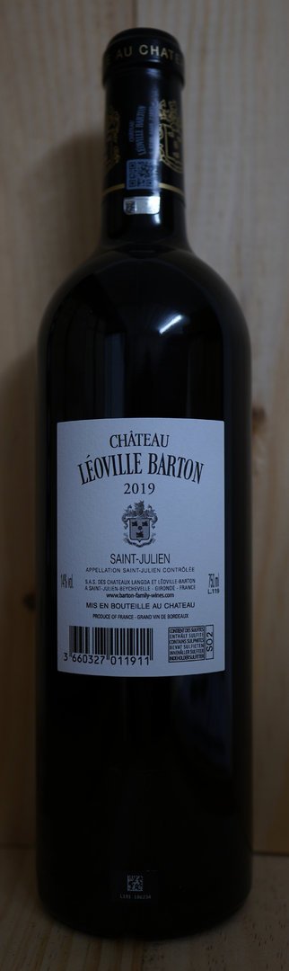 Château Léoville Barton 2019, 2ème Grand Cru Classé