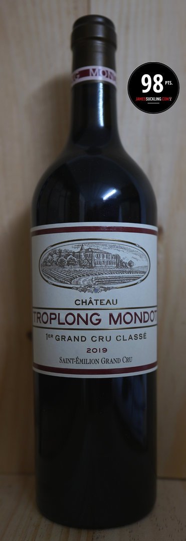 Château Troplong Mondot 2019, 1er Grand Cru Classé St. Emilion