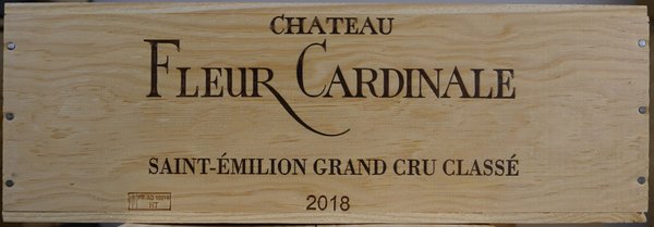 Château Fleur Cardinale 2018, St. Emilion Grand Cru Classé Doppelmagnum