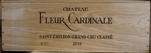 Château Fleur Cardinale 2018, St. Emilion Grand Cru Classé Impériale 6L